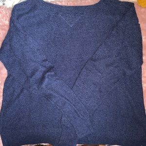 navy blue american eagle sweater